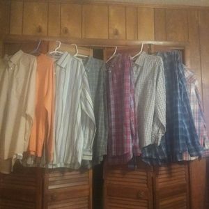 Variety of long sleeve shirts
